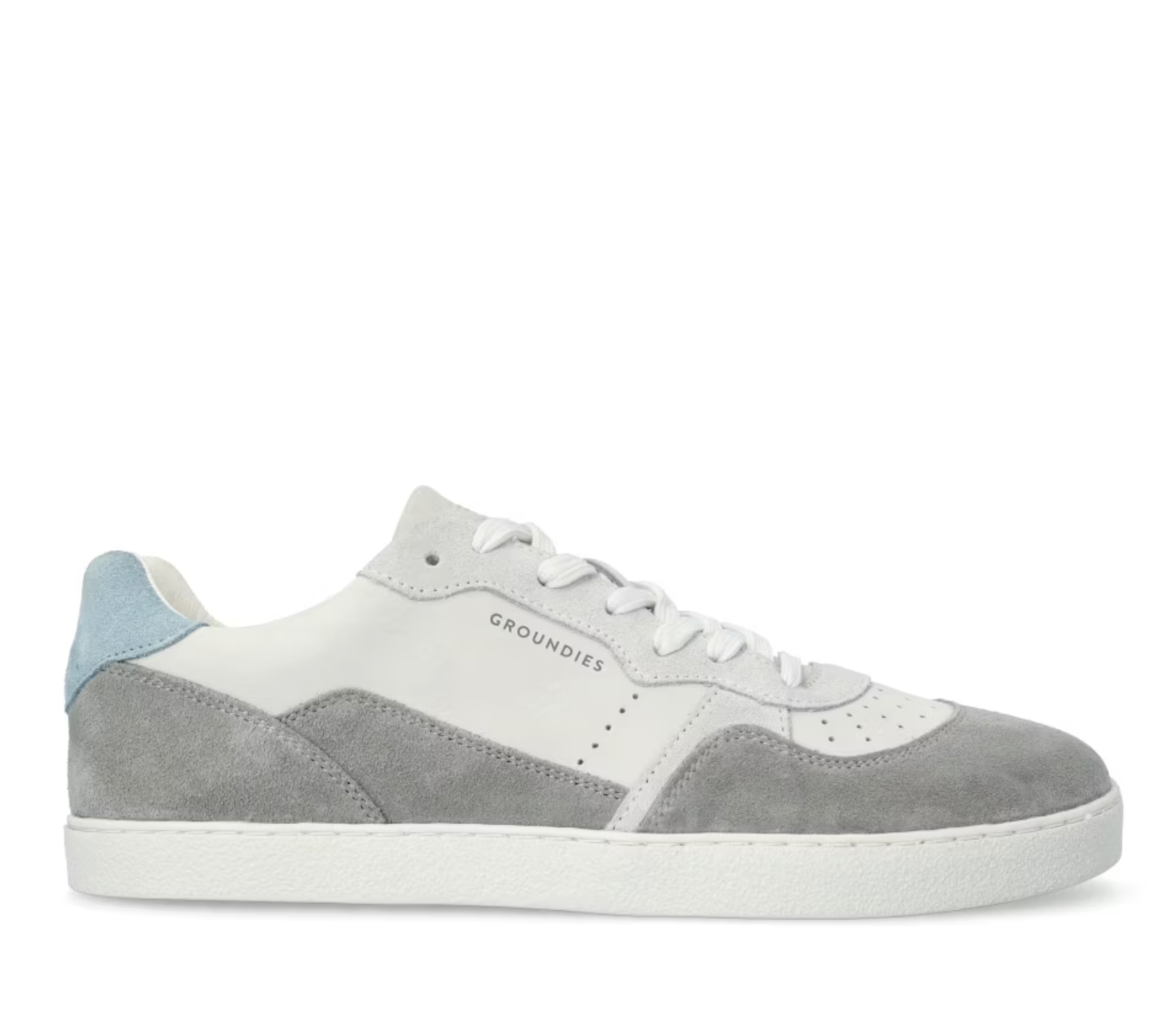 Groundies Barefoot Nova GS1 Sneaker White Sky - keks.