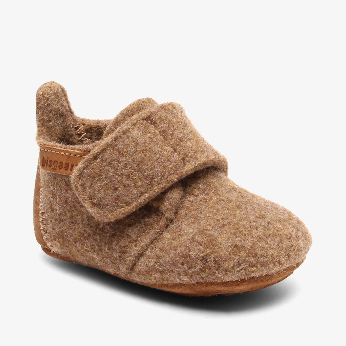 Bisgaard Hausschuhe Baby Wool Camel - keks.