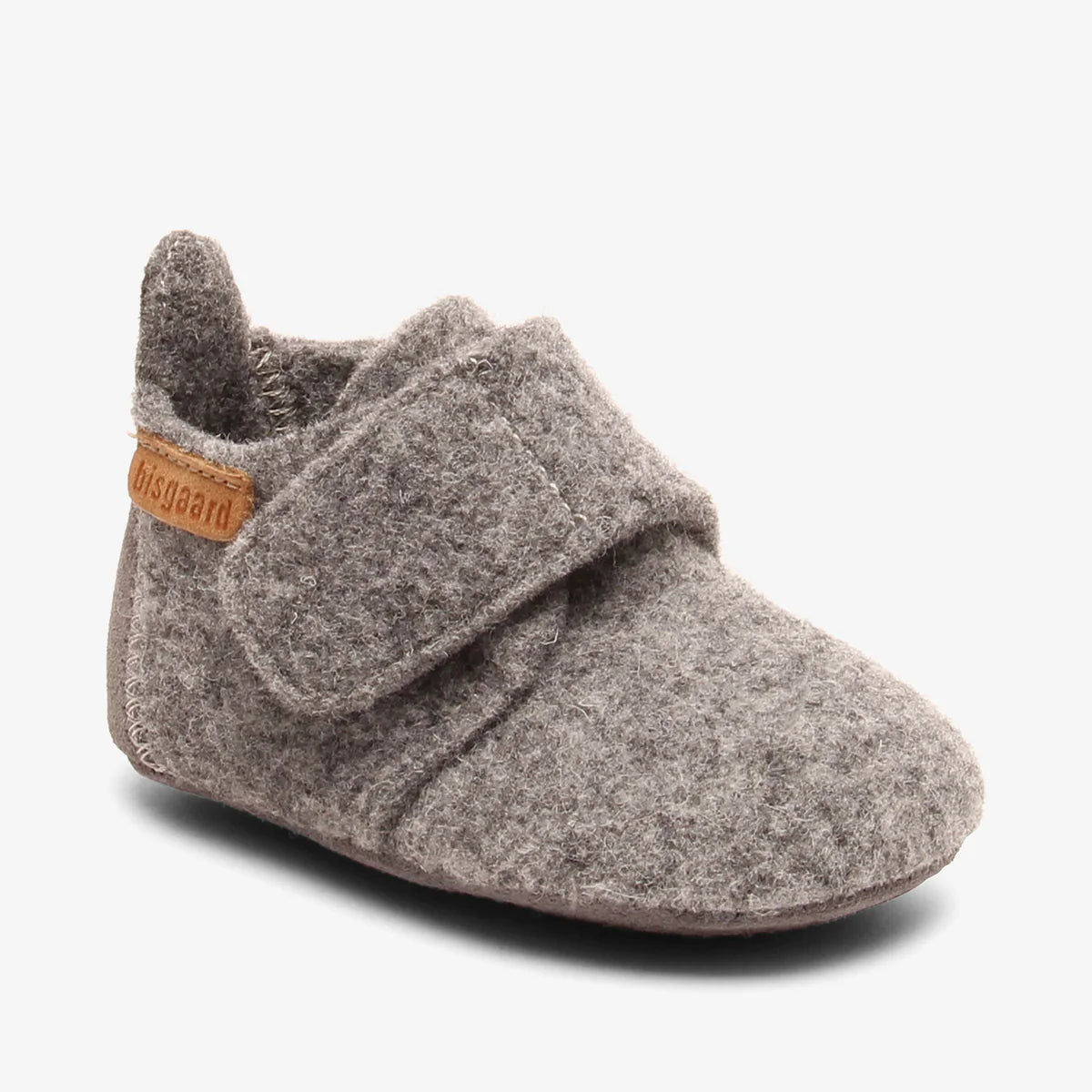 Bisgaard Hausschuhe Baby Wool Grey