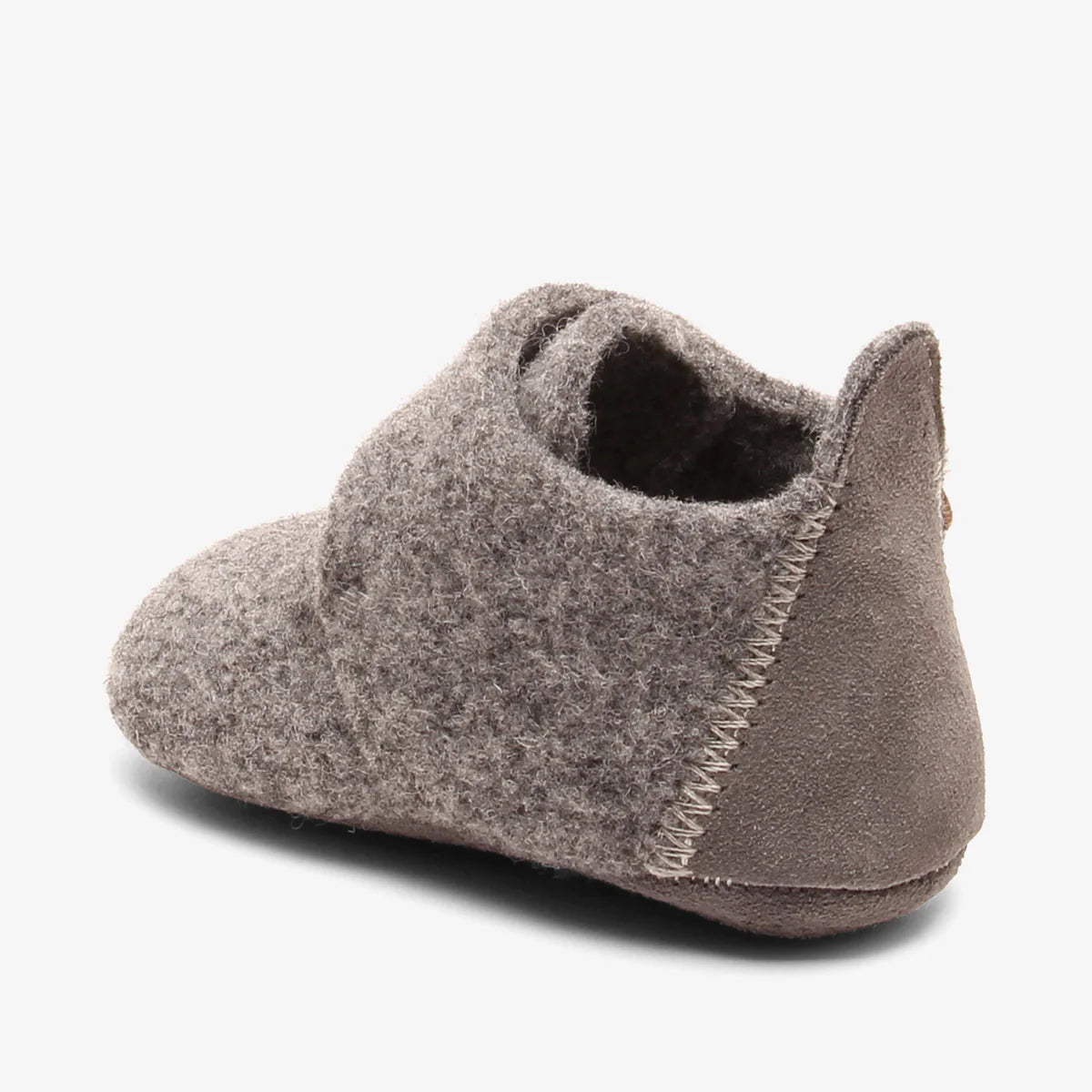Bisgaard Hausschuhe Baby Wool Grey