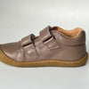 Telyoh Barefoot Y01161 Klett Halbschuh Taupe - keks.