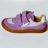 Telyoh Barefoot Y01141 Halbschuh Mesh mit Klettverschluss Lilac Flieder - keks.