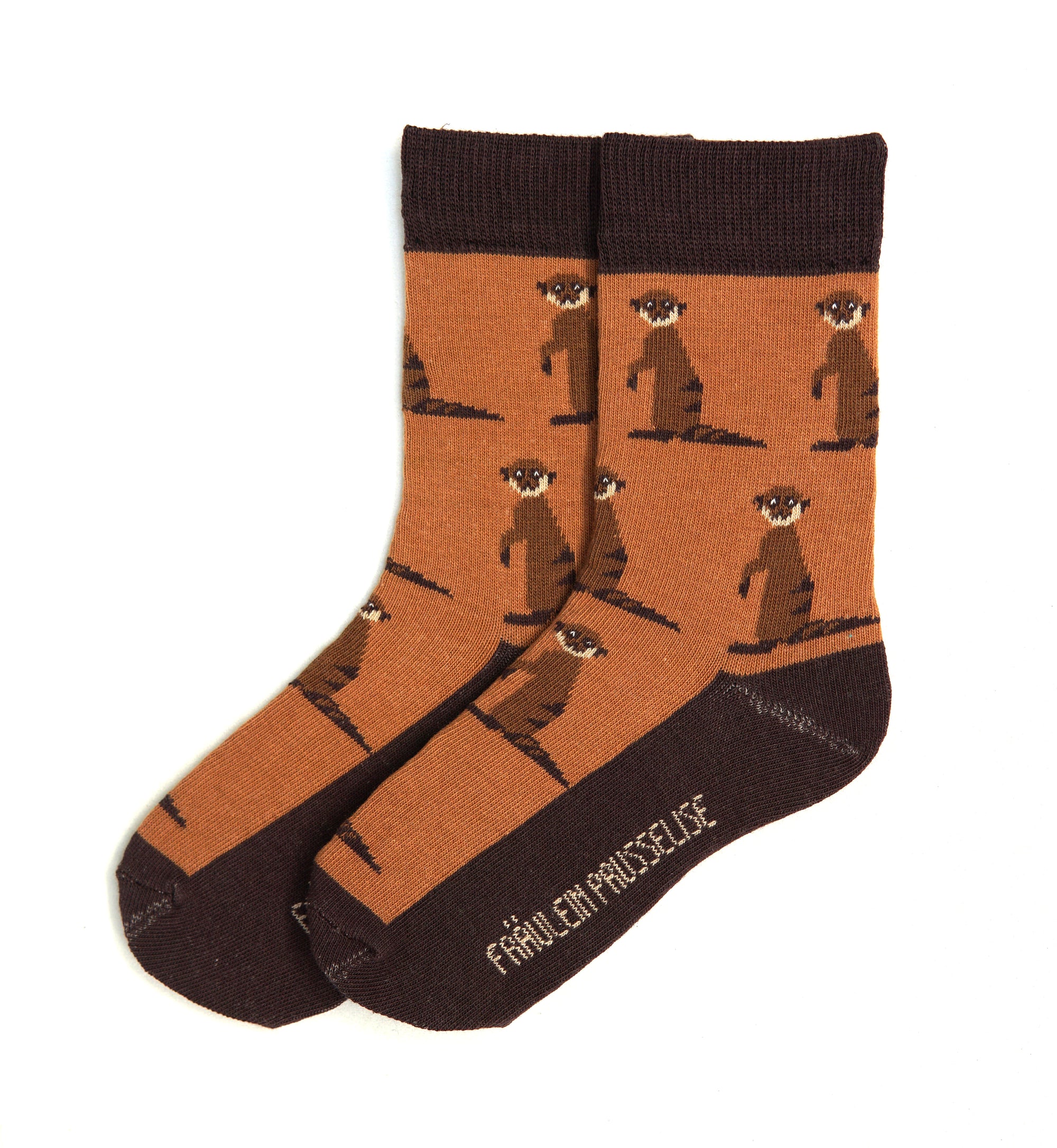 Fräulein Prusselise Bio Socken Erdmännchen