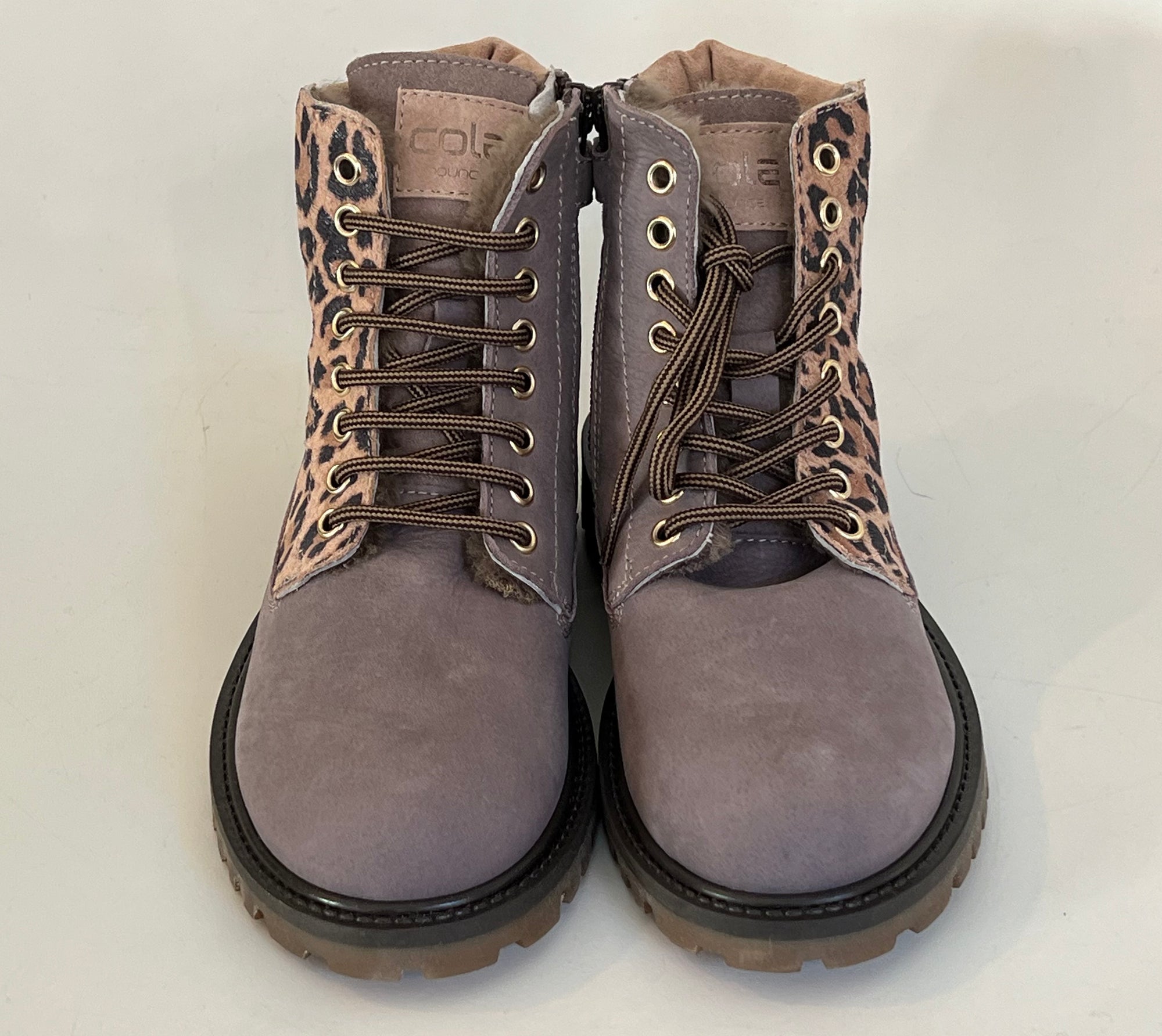 Cole Bounce Derbe Schnürboots mit Lammfell Leo - keks.