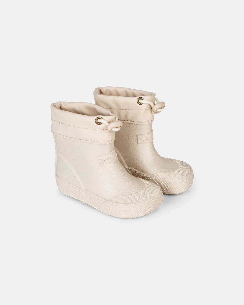 Bundgaard Cover Barefoot Barfuß Gummistiefel Ivory Sparkle