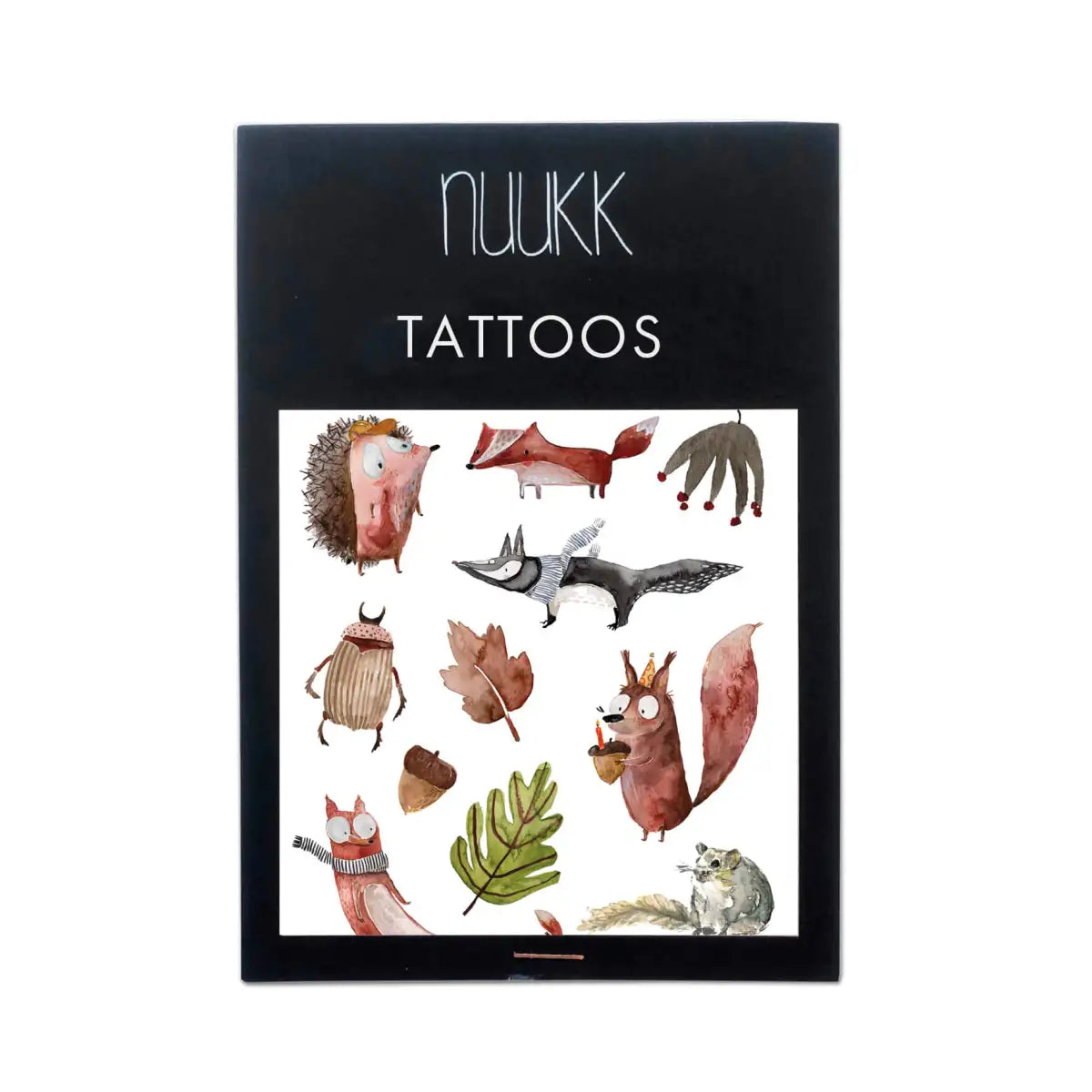 Nuuk Vegane Bio Kinder-Tattoos - keks.