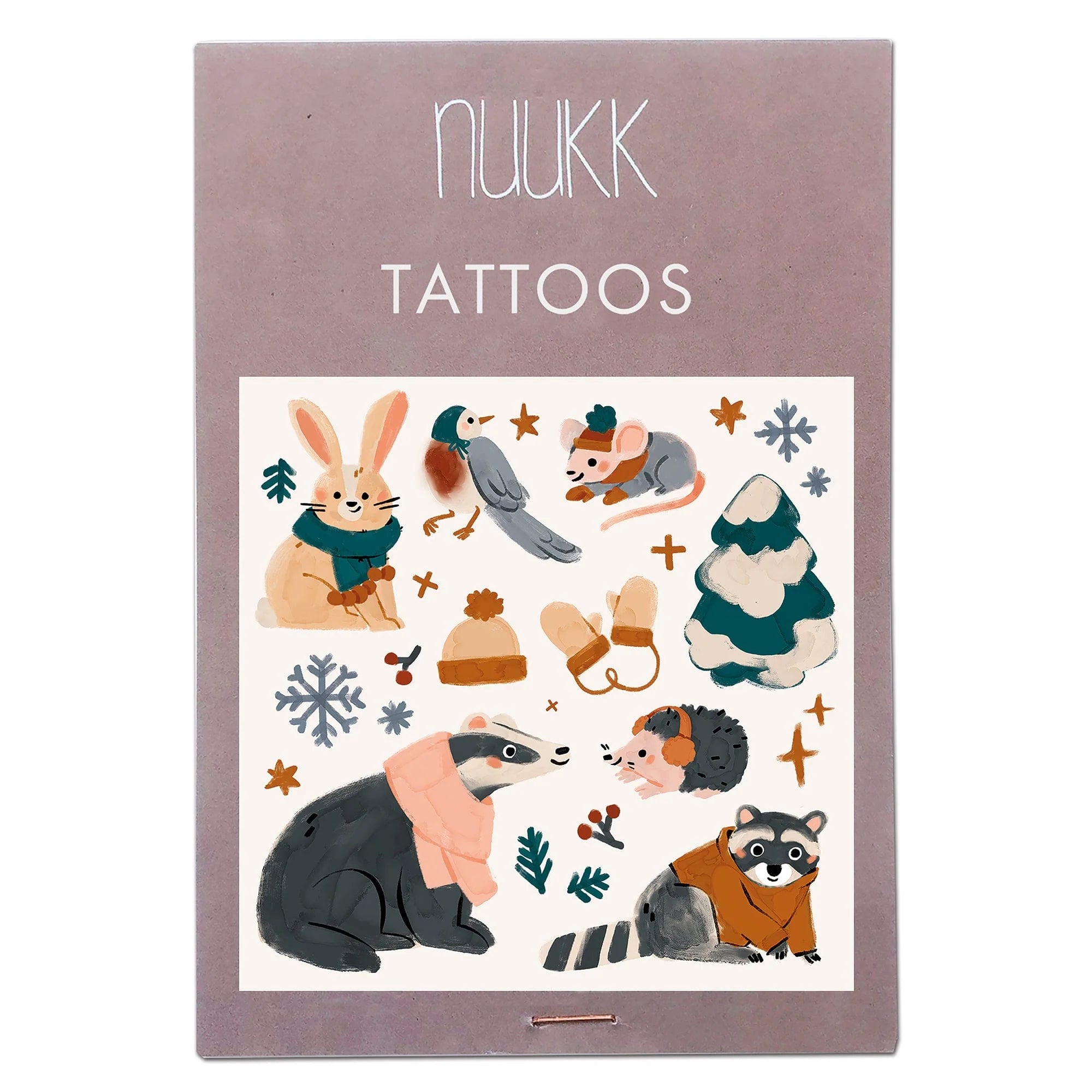 Nuuk Vegane Bio Kinder-Tattoos - keks.
