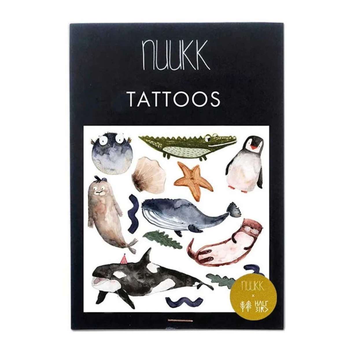 Nuuk Vegane Bio Kinder-Tattoos - keks.