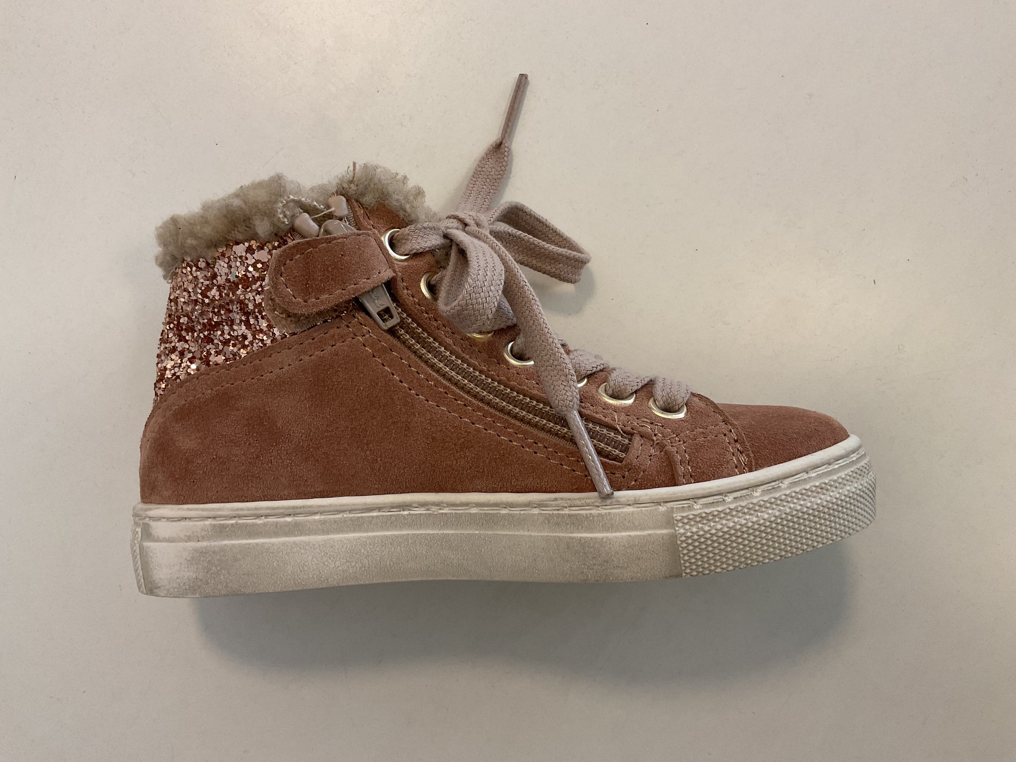 Cole Bounce Kuschelige Sneaker mit Schurwolle und Reißverschluss ROSA