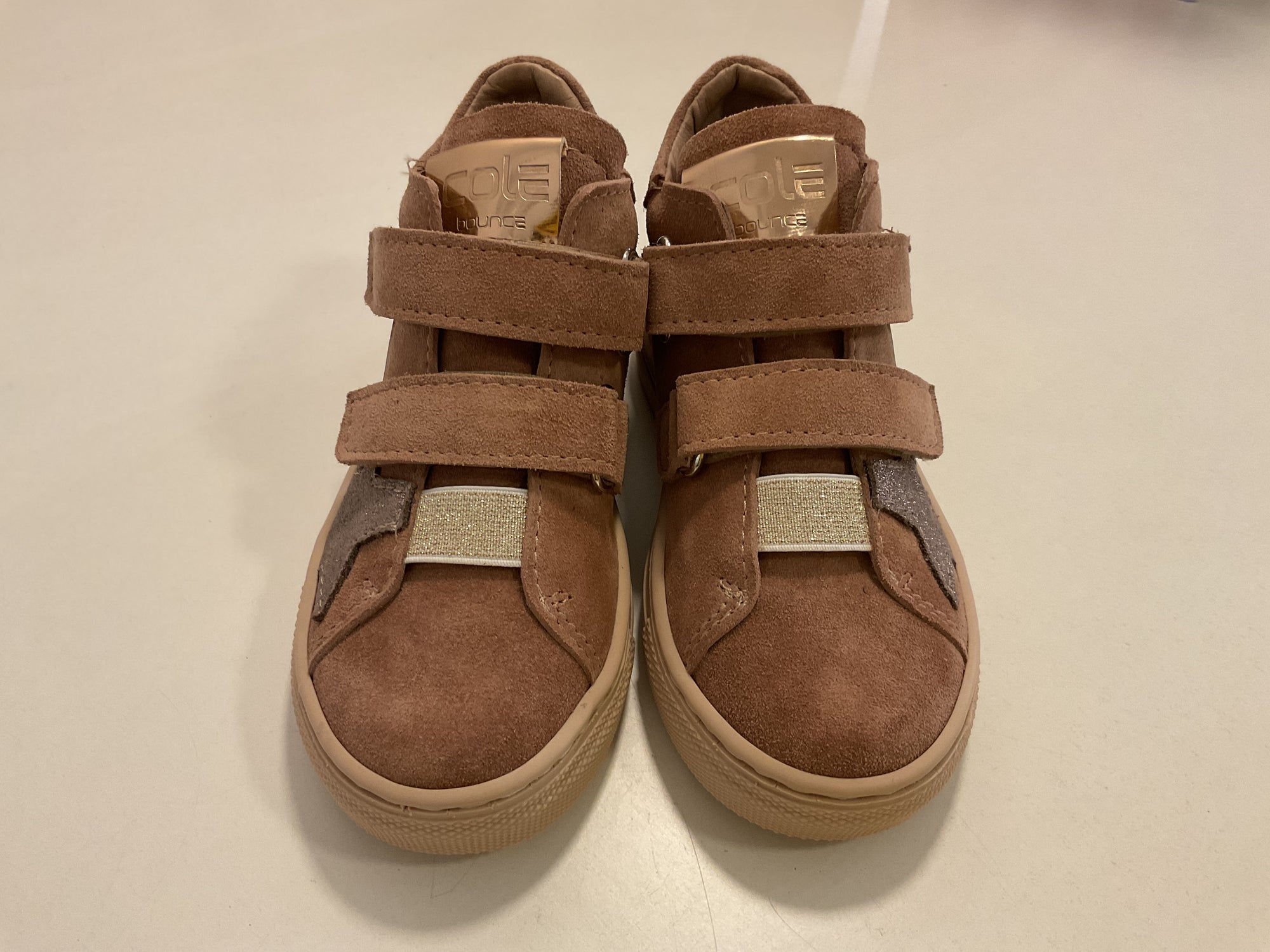 Cole Bounce Klettsneaker Stern Altrosa