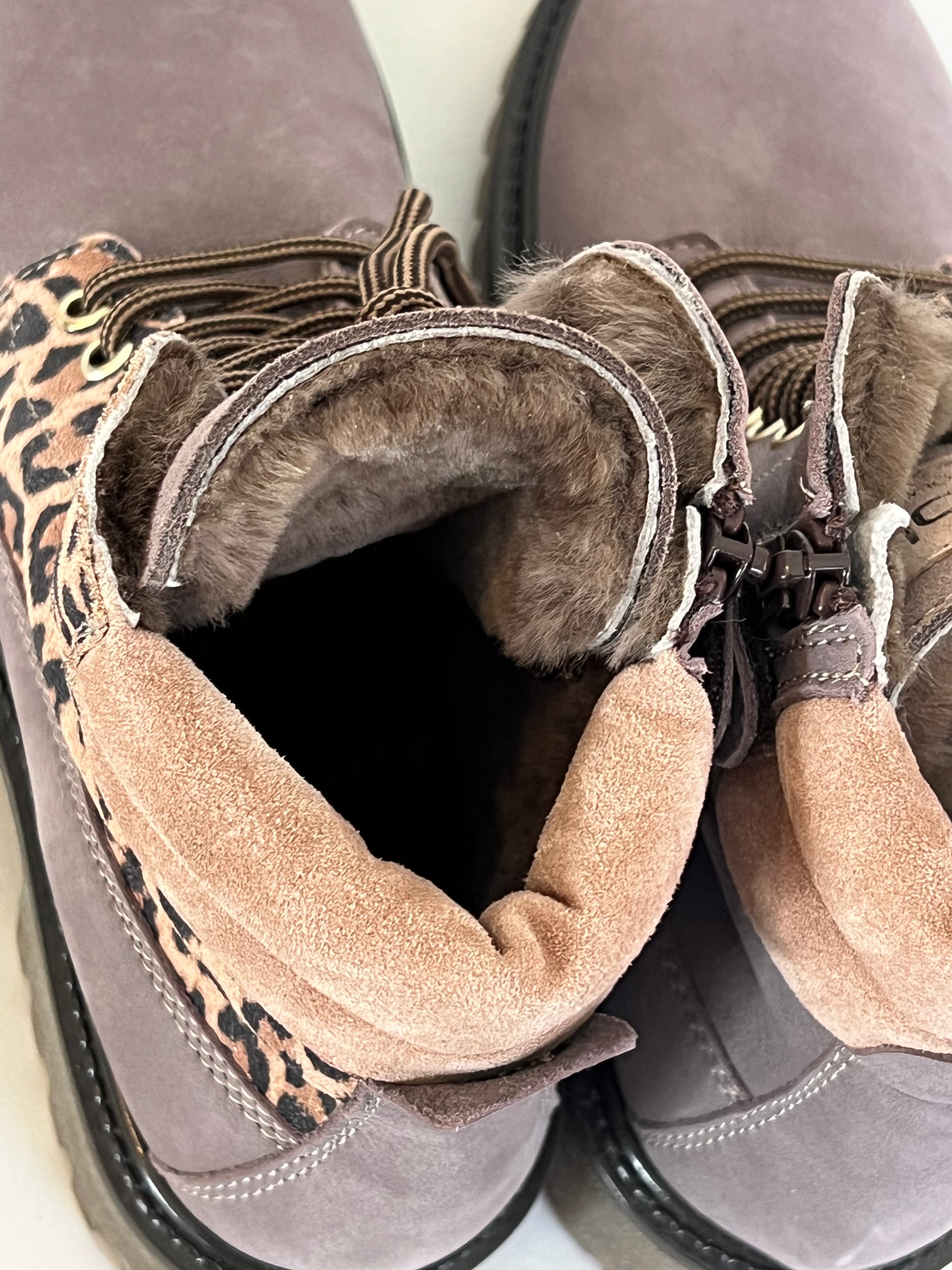 Cole Bounce Derbe Schnürboots mit Lammfell Leo - keks.