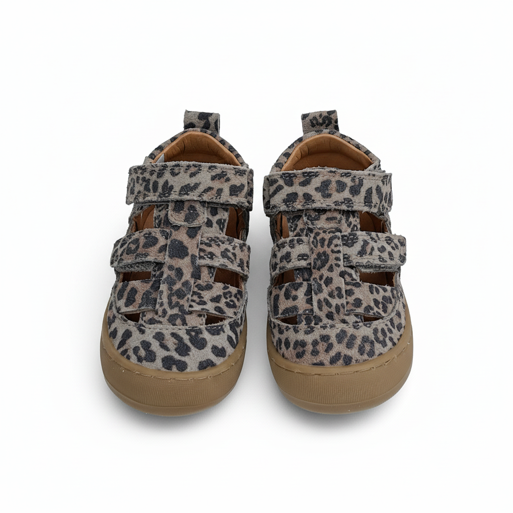 Telyoh Y01202 Mannie Lauflern Sandale Leo Sand Suede