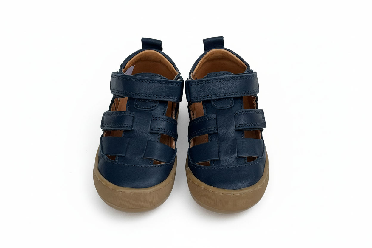 Telyoh Y01202 Mannie Lauflern Sandale DK Blue