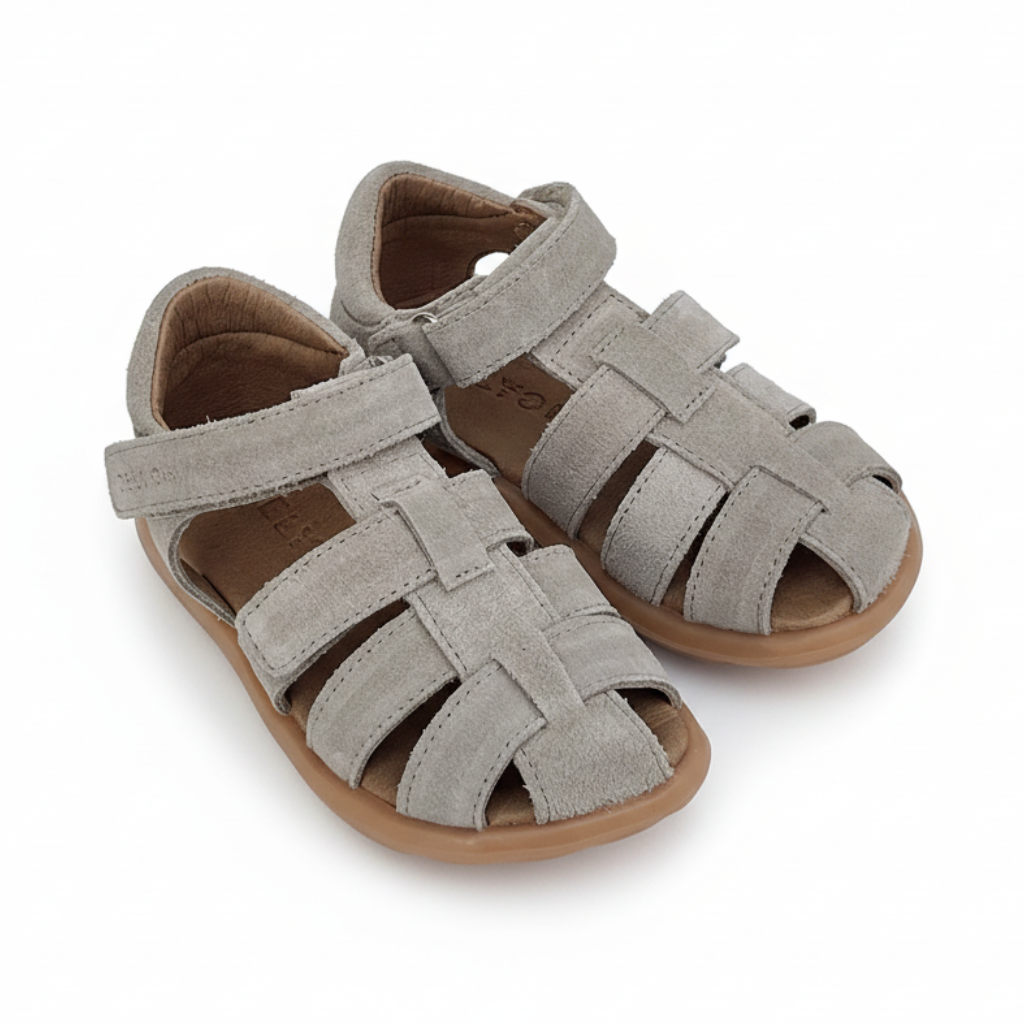 Telyoh Barefoot Y01235 Jamie Fisher Barfuß-Sandale Sand Suede