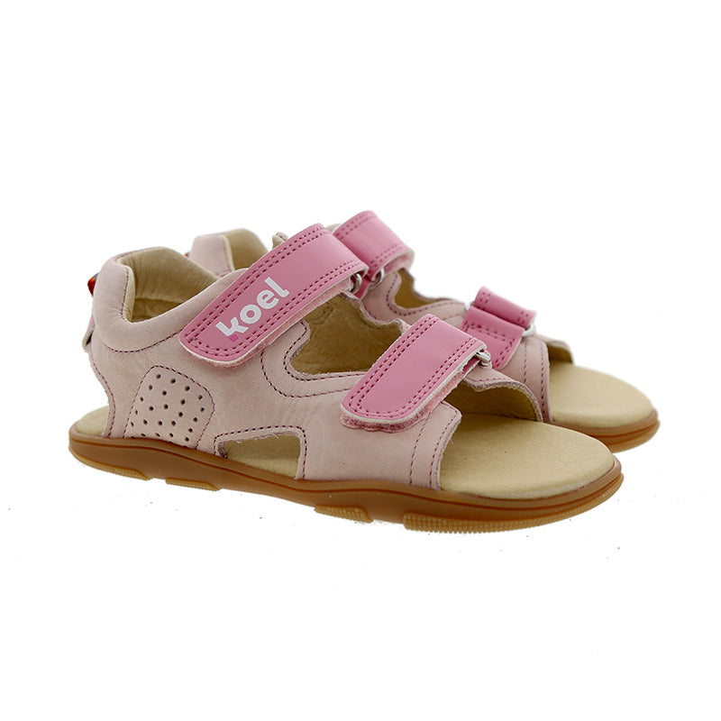 Koel Barefoot Ova Barfuß-Sandale mit Klettverschluss Nude Pink