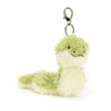 Jellycat Little Snake Bag Charm flauschige Schlange Schlüsselanhänger - keks.
