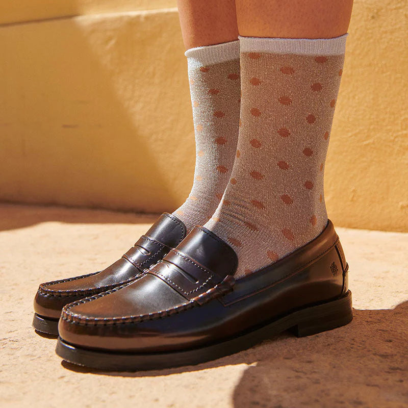 MP Woman Donna Glitzersocken Pumpkin Spice