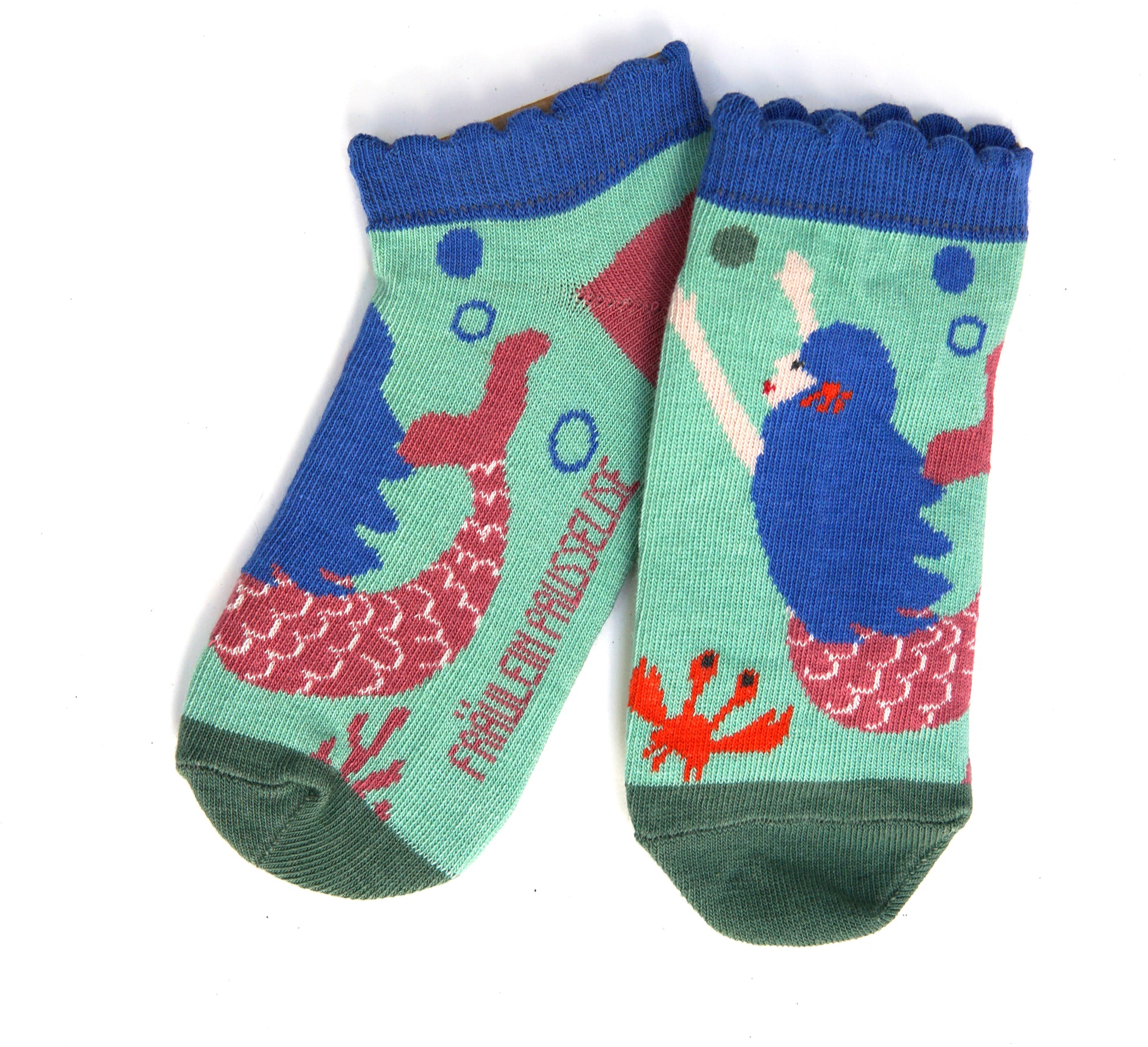 Fräulein Prusselise Bio Sneakersocken Meerjungfrau
