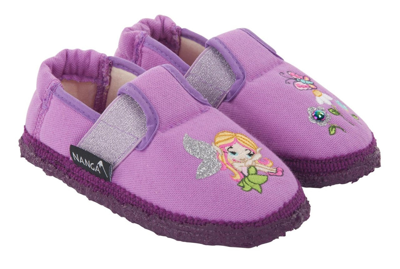 Nanga Kleine Fee Weiche Hausschuhe aus Baumwolle mit Gummiband