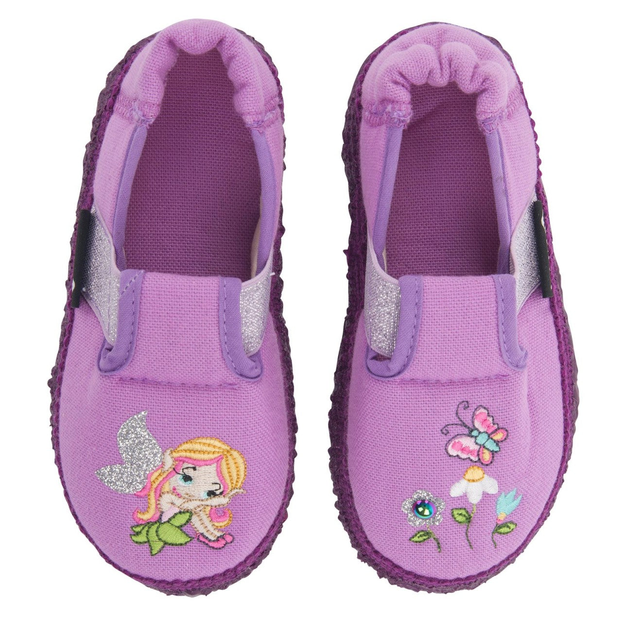 Nanga Kleine Fee Weiche Hausschuhe aus Baumwolle mit Gummiband