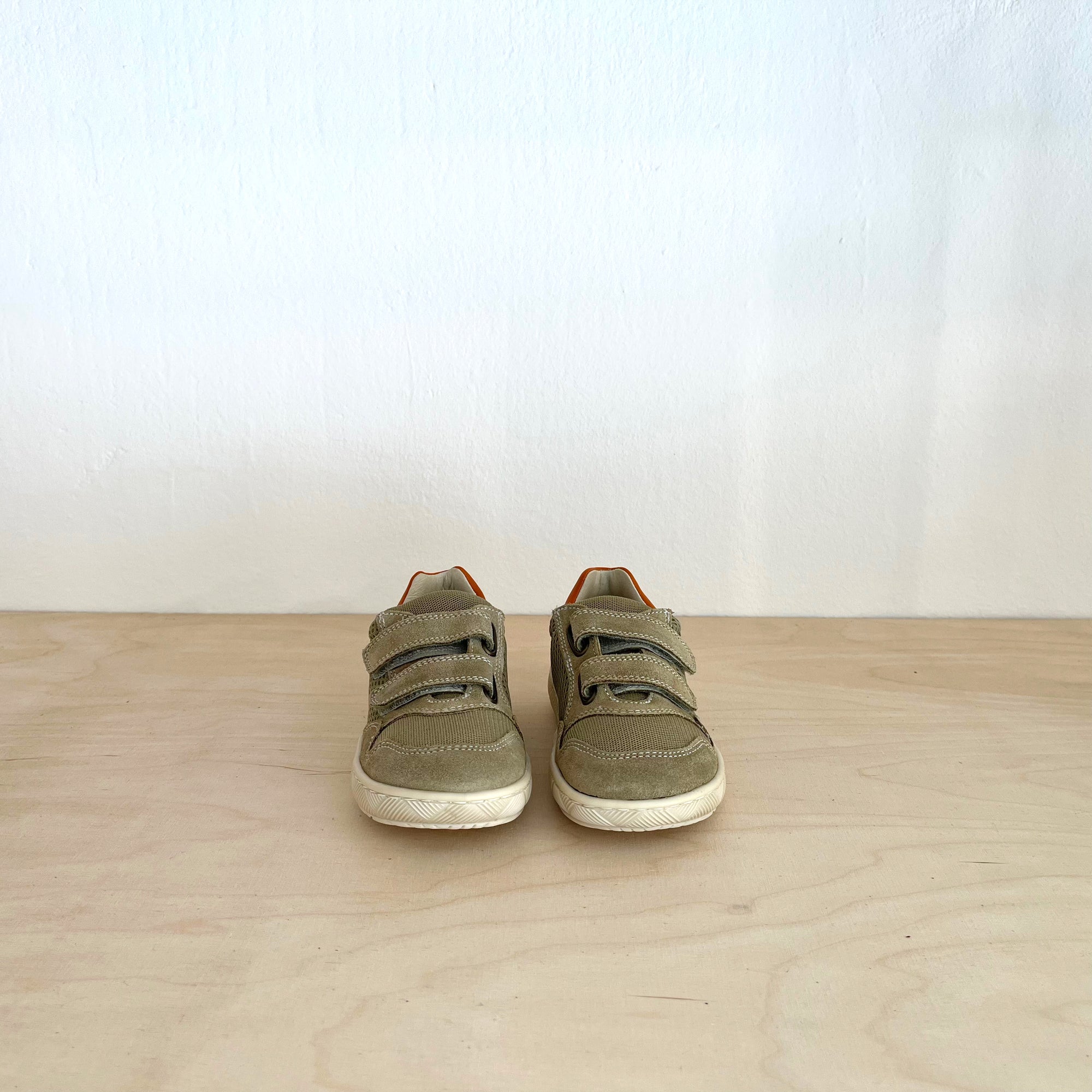 Naturino Lilox Barfußschuh mit Klettverschluss Stone-Orange - keks.