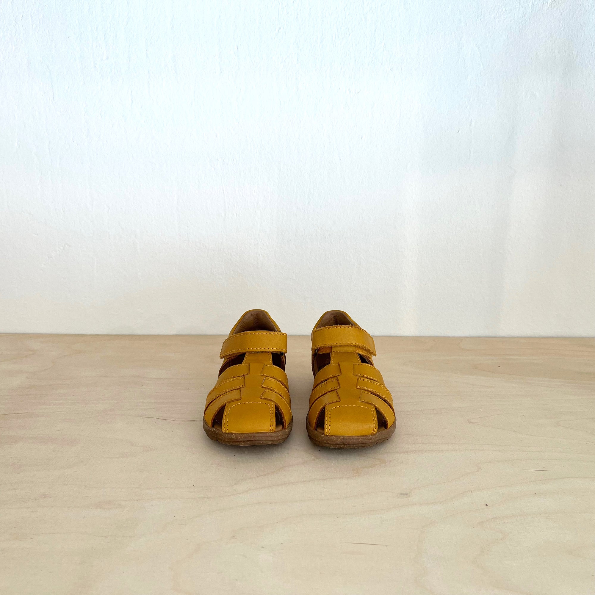 Naturino SEE Zucca Klett Sandale Gelb - keks.