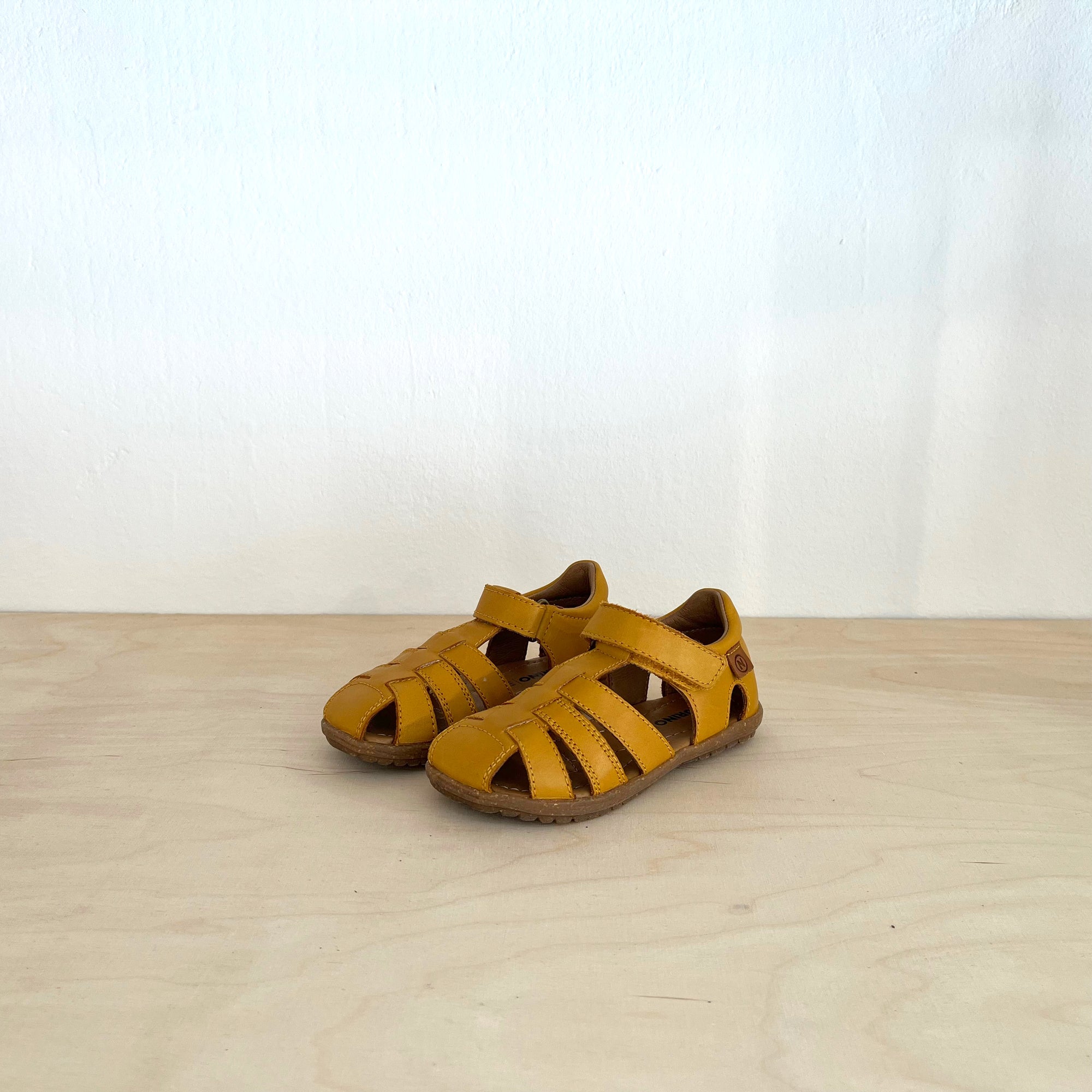 Naturino SEE Zucca Klett Sandale Gelb - keks.