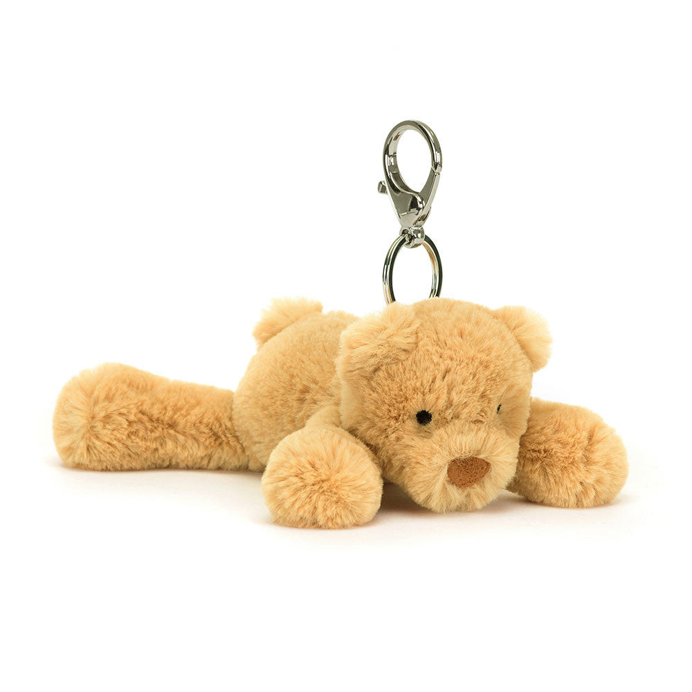 Jellycat Smudge Bear Bag Charm Teddybär Schlüsselanhänger - keks.