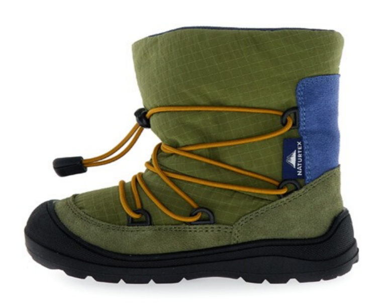 Naturino Pluffy Winterstiefelchen mit Wolle Khaki