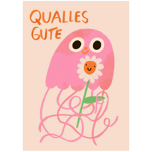 Postkarte Slinga "Qualles Gute"