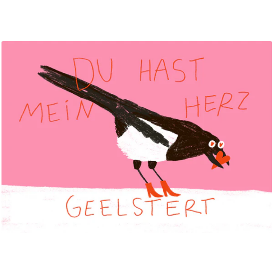 Postkarte Slinga "Geelstert"