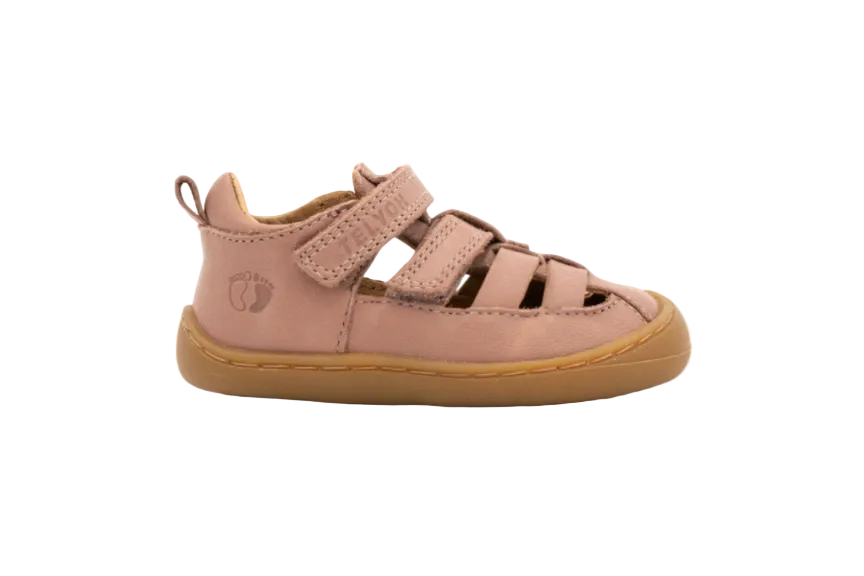 Telyoh Barefoot Y01114 Klett Sandale Uni Dusty Rose