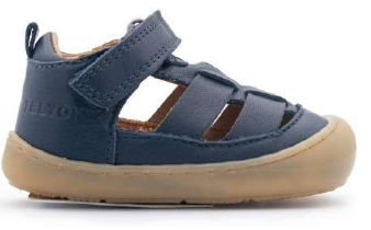Telyoh Y01008 Mannie Lauflern Sandale DK BLUE - keks.
