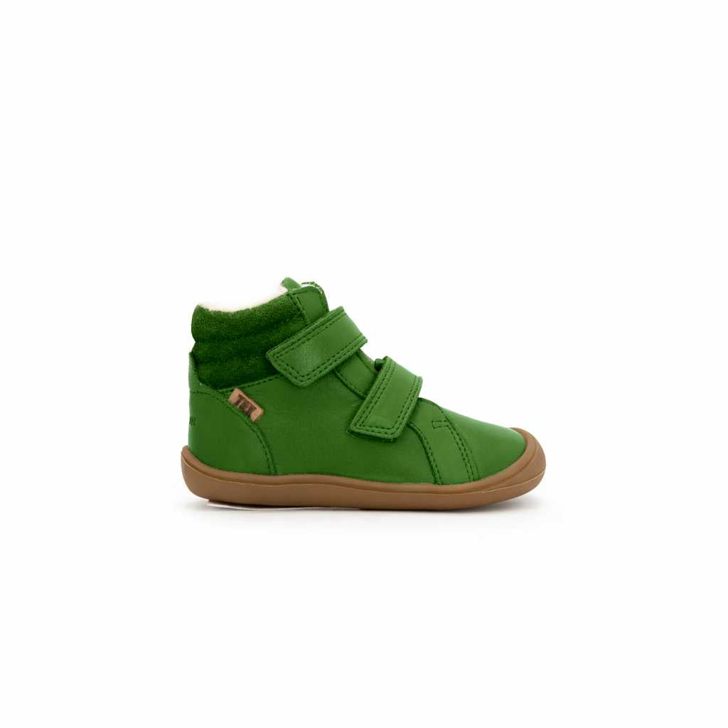 Telyoh Barefoot YX1116 Wasserdichte Winterboots gras green