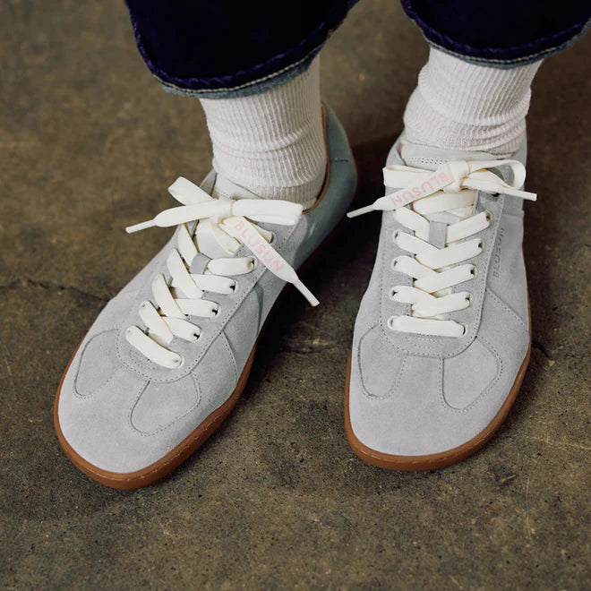 Blusun BLSN-200 Dark Powder Barfußschuhe aus Veloursleder