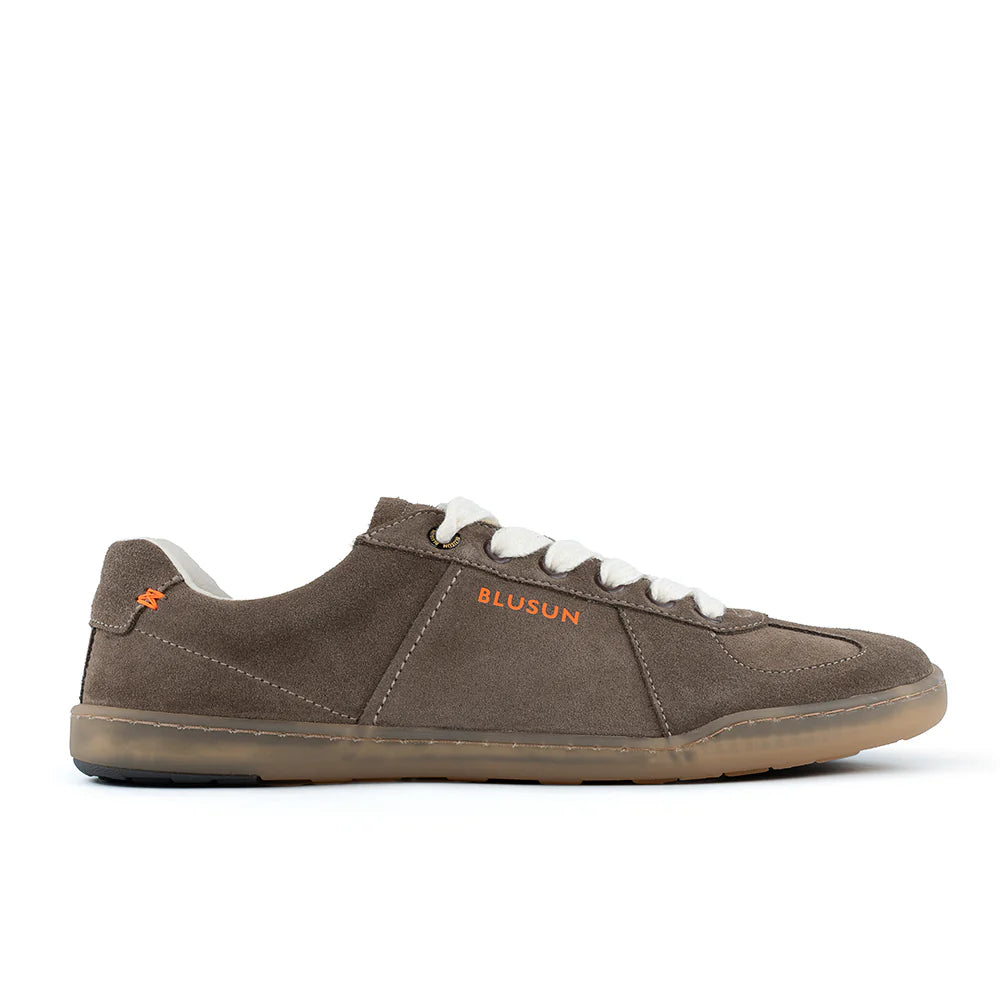 Blusun BLSN-200 Coffee Brown Barfußschuhe aus Veloursleder - keks.