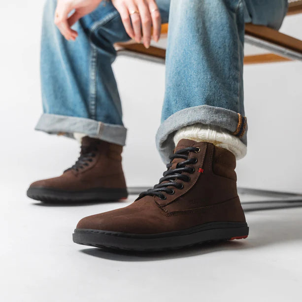 Blusun BLSN-020 Brown Barfuß Boot mit PrimaLoft®-Isolierung - keks.