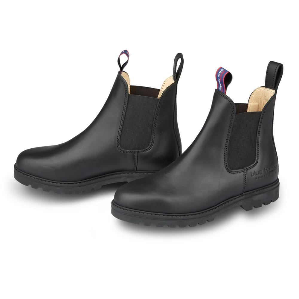 Blue Heeler Derbe Chelsea Boots JACKAROO BLACK mit Lederfutter - keks.
