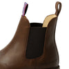 Blue Heeler Derbe Chelsea Boots JACKAROO BROWN mit Lederfutter - keks.