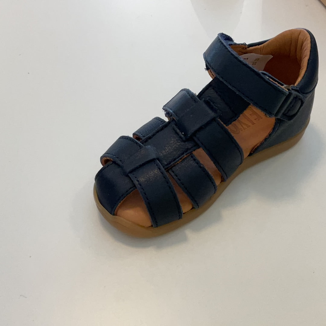 Telyoh Y01187 Timmy Kindersandale mit Klettverschluss Dunkelblau - keks.