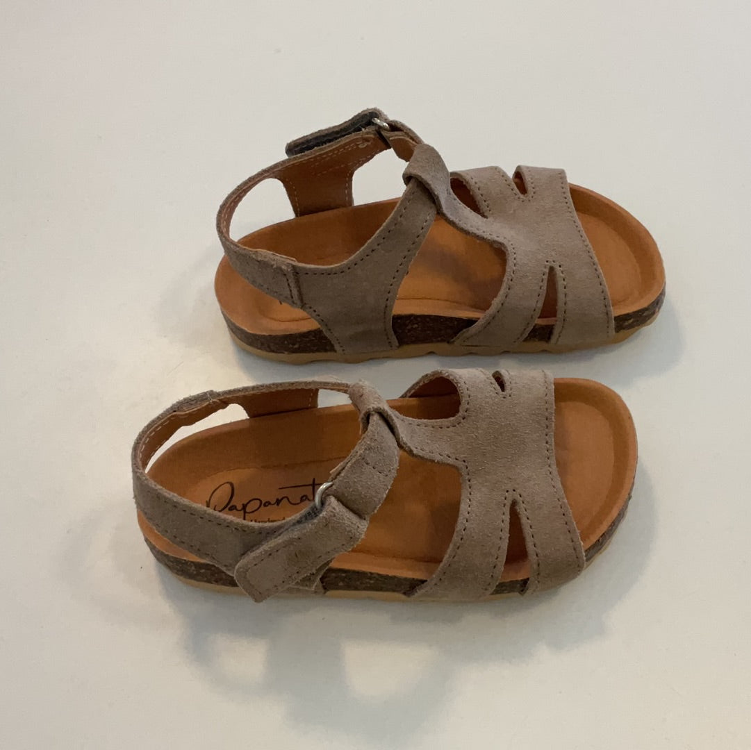 Eli Bio Sandalen mit Klettverschluss Stone