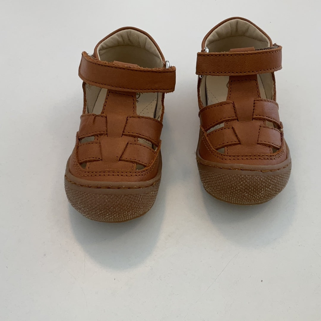 Naturino Wad Klett Sandale Cognac