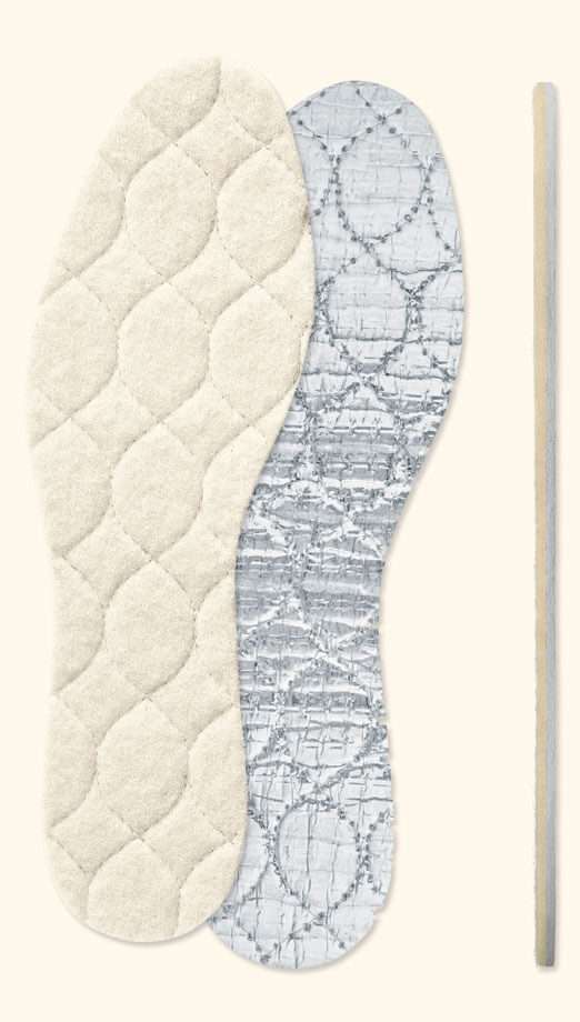 Pedag Einlegesohlen Alu-Thermo SOLAR - keks.