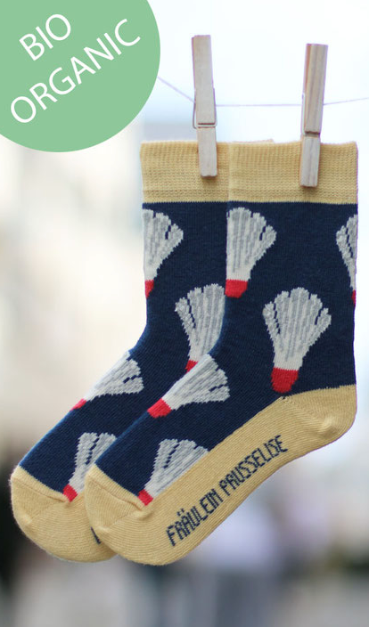 Fräulein Prusselise Bio-Socken Badminton - keks.