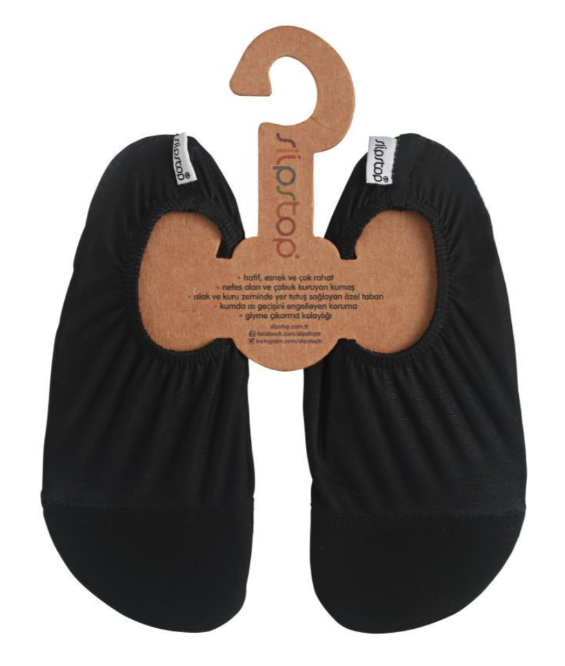 Slipstop Wasserschuhe Badeschläppchen Black