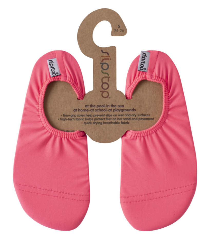 Slipstop Wasserschuhe Badeschläppchen Neon Fuchsia