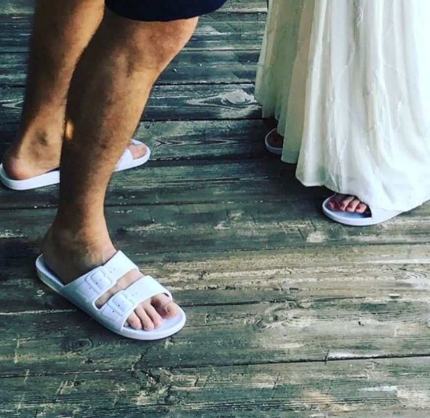 Freedom Moses Sandalen WHITE - keks.