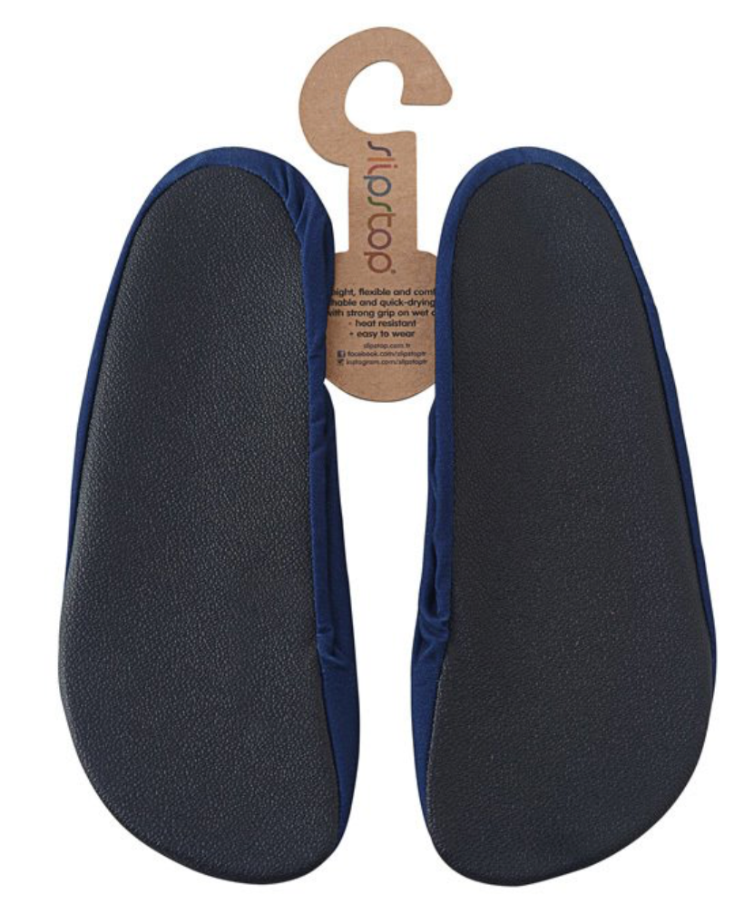 Slipstop Wasserschuhe Badeschläppchen NAVY - keks.