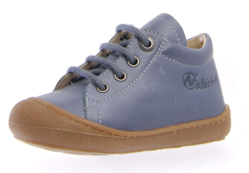 Naturino Cocoon Schnür Lauflernschuh CELESTE - keks.