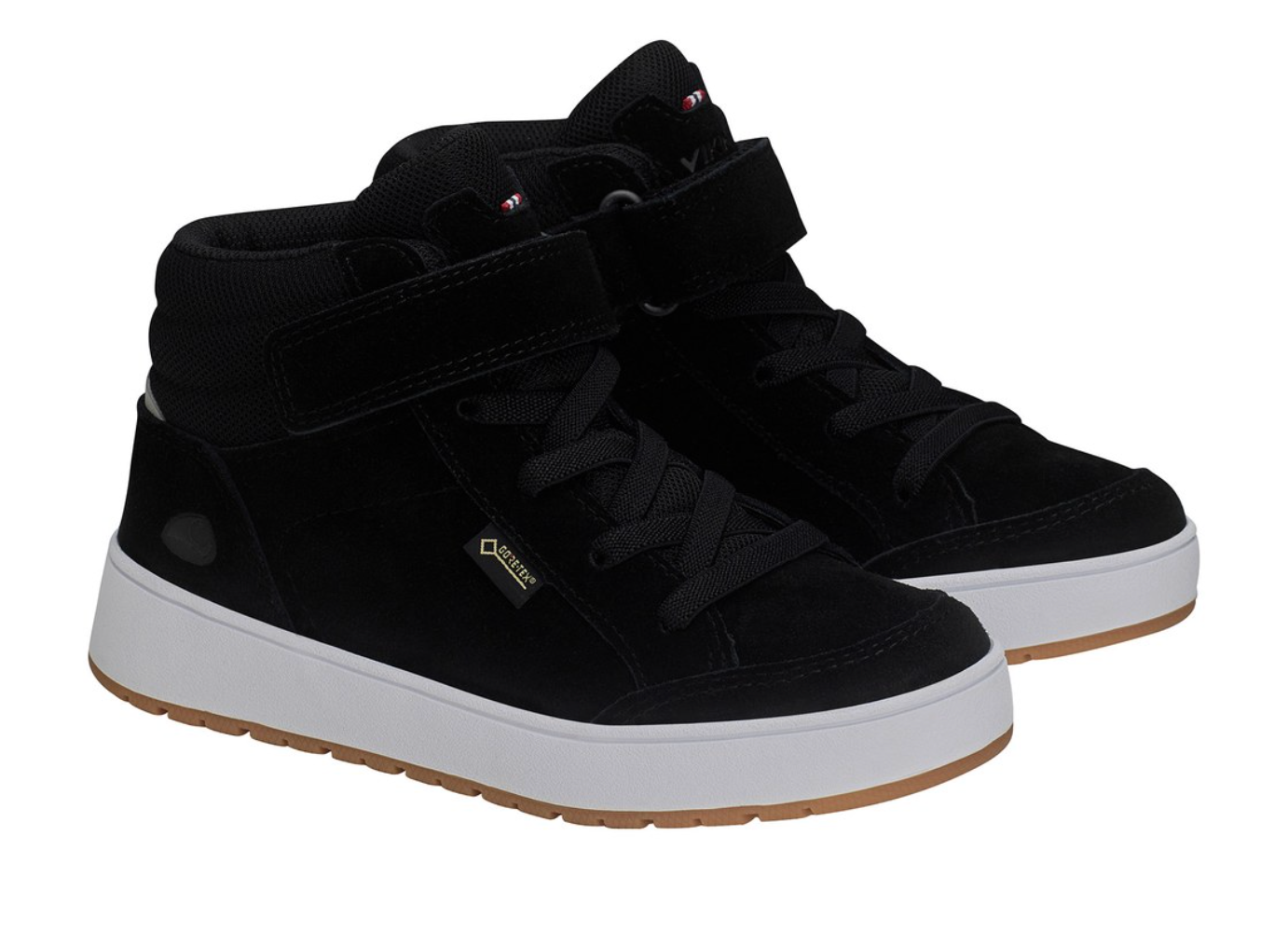 Viking Wasserdichter Sneaker mit Gummibandverschluss und Klett EAGLE LIGHT GTX - keks.